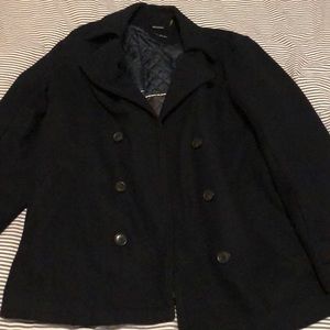 Calvin Klein Navy Pea Coat